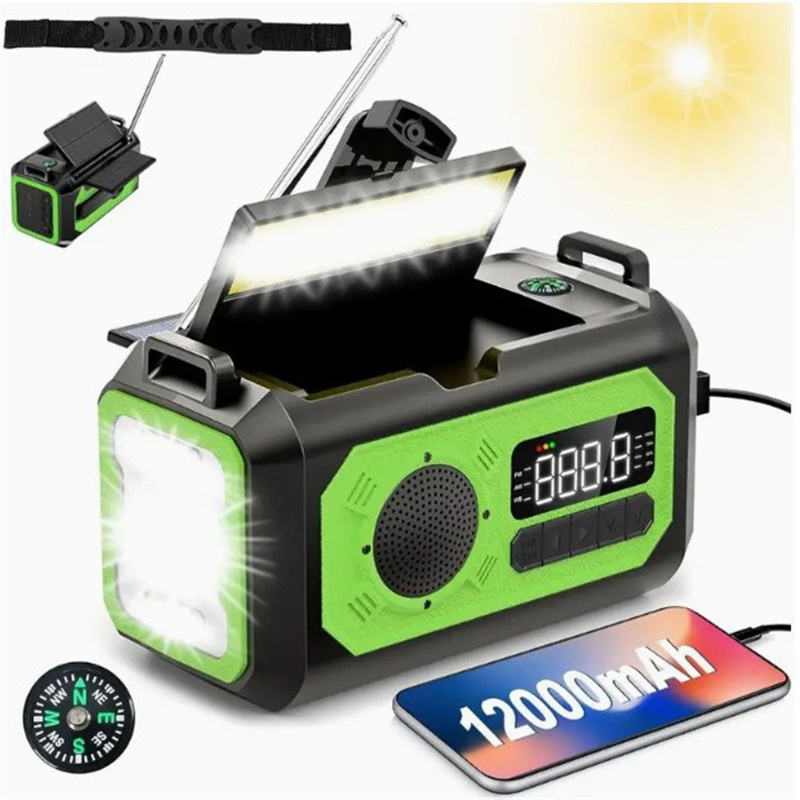 12000 mAh Multifunctional Emergency Radio